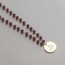 Load image into Gallery viewer, Serenity Stone Lilac Necklace