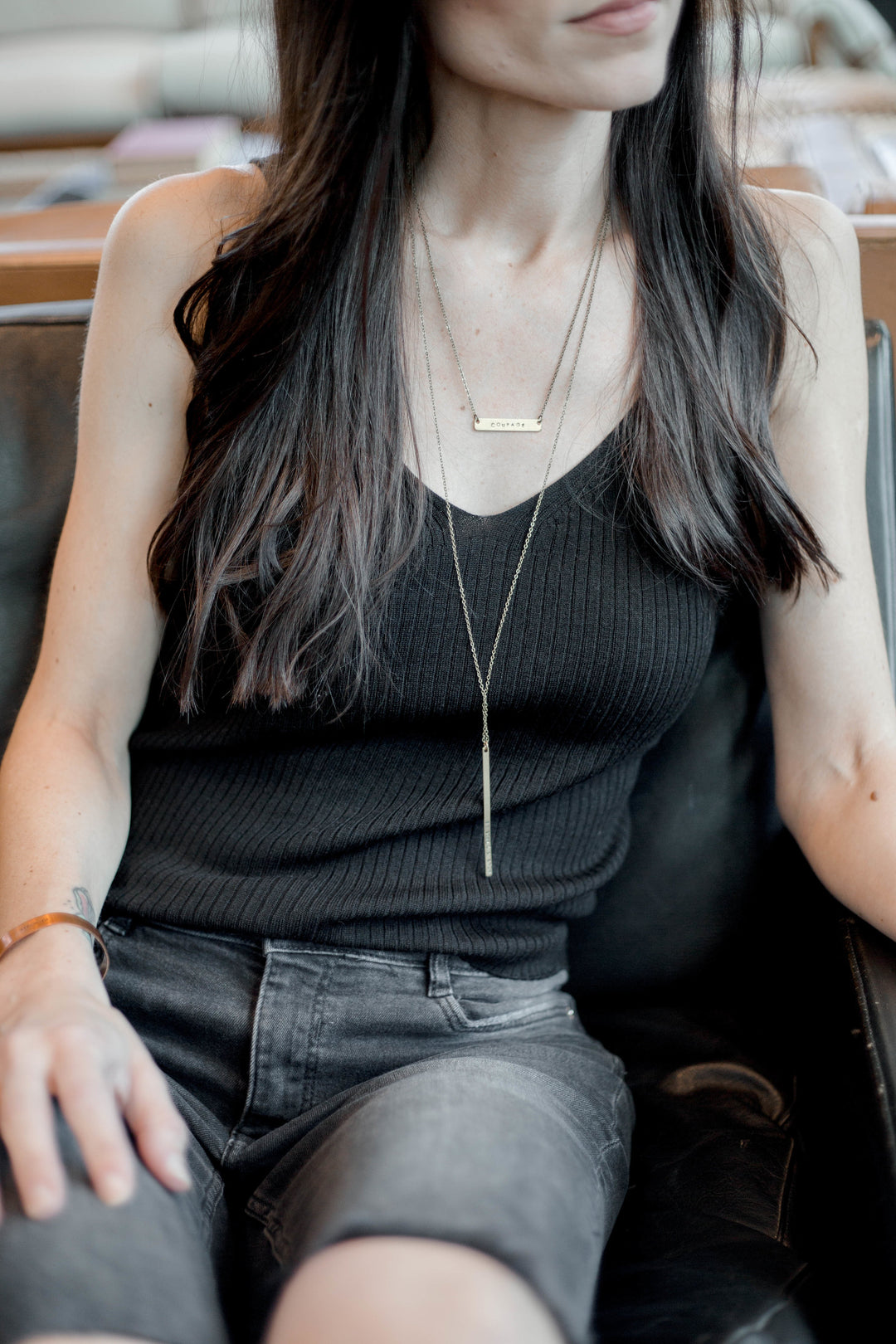 Vintage Sparrow Jewelry 14k Minimal Warrior Necklace