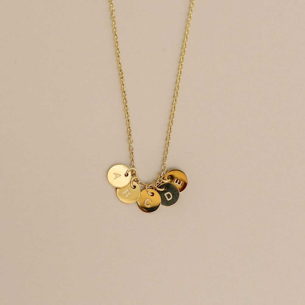 Vintage Sparrow Jewelry 14k Minimalist Initial Necklace