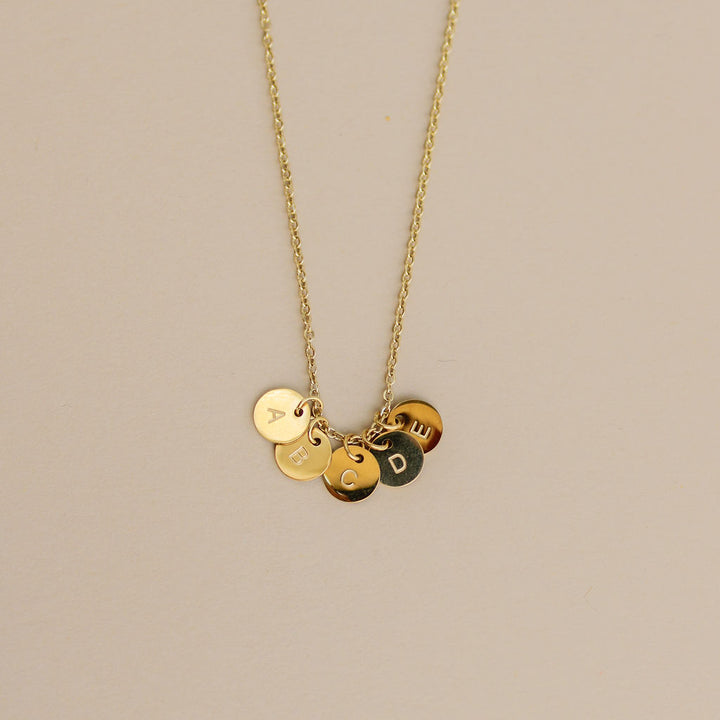 Vintage Sparrow Jewelry 14k Minimalist Initial Necklace