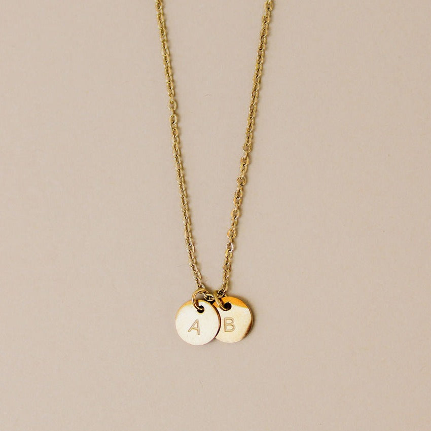 Vintage Sparrow Jewelry 14k Minimalist Initial Necklace