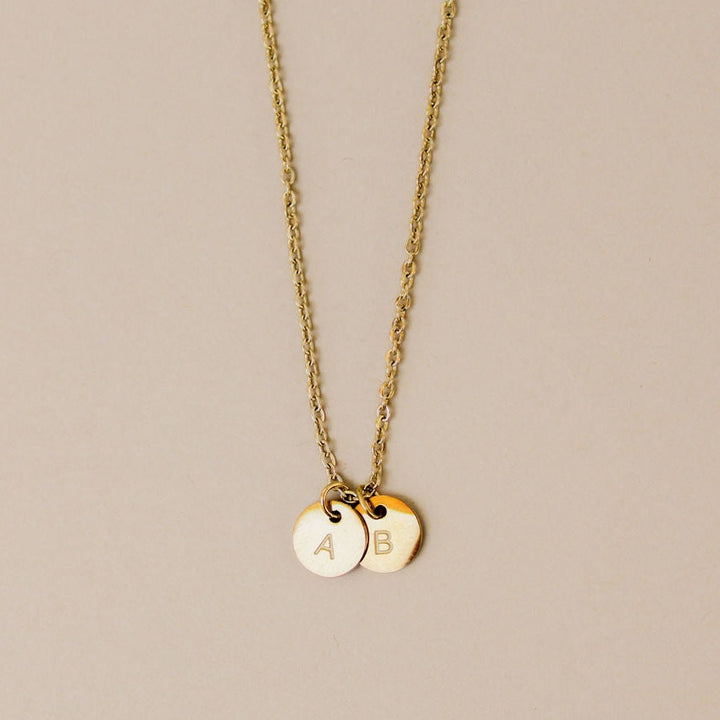 Vintage Sparrow Jewelry 14k Minimalist Initial Necklace