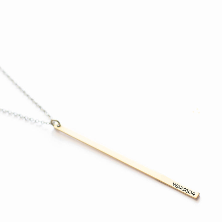 Vintage Sparrow Jewelry 14k Minimal Warrior Necklace