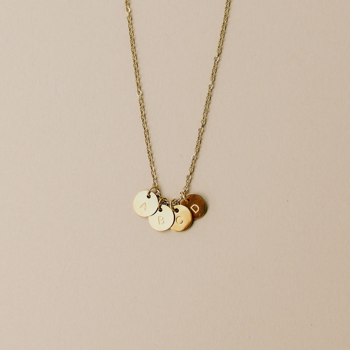 Vintage Sparrow Jewelry 14k Minimalist Initial Necklace