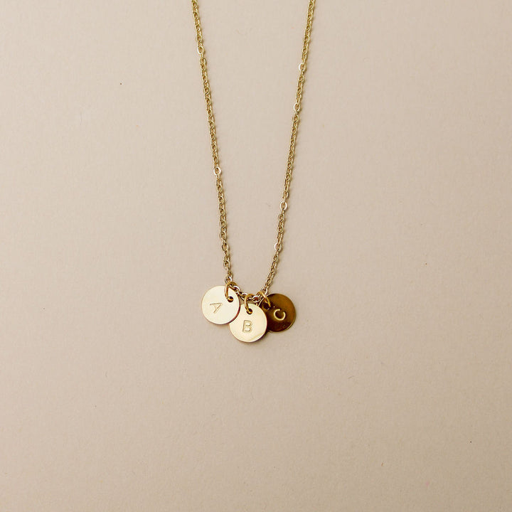 Vintage Sparrow Jewelry 14k Minimalist Initial Necklace
