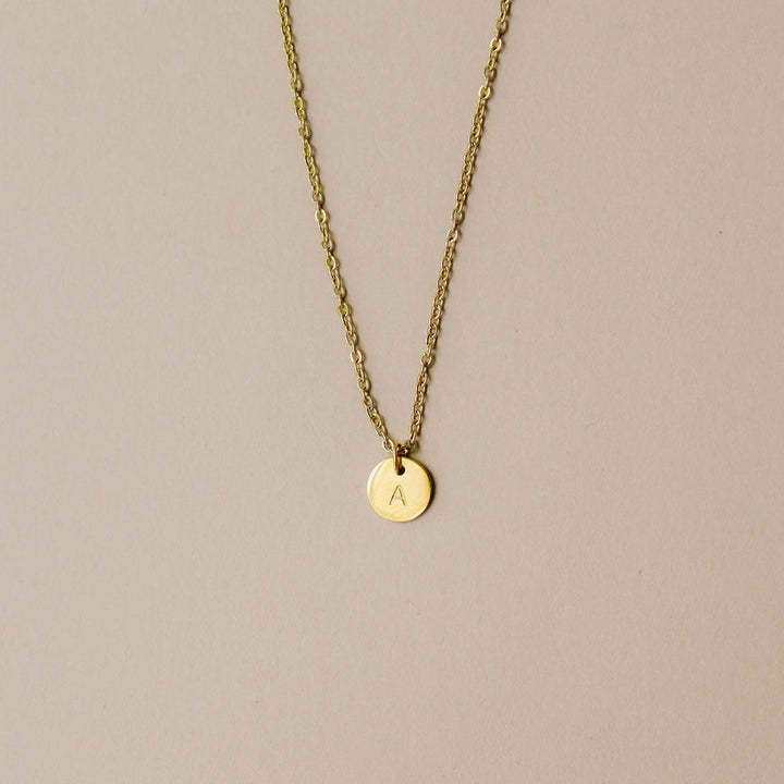 Vintage Sparrow Jewelry 14k Minimalist Initial Necklace