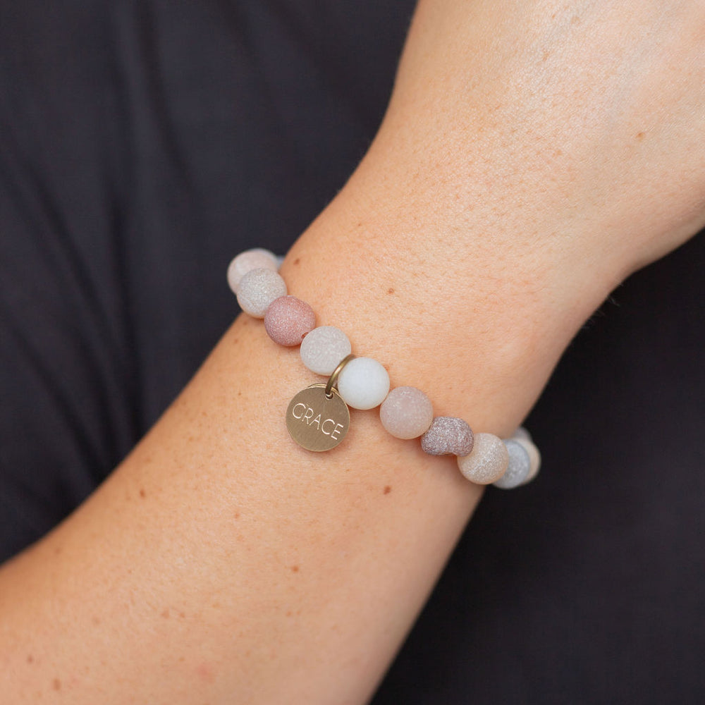 Vintage Sparrow Jewelry Serenity Stones Desert Tone Bracelet