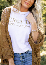 Load image into Gallery viewer, Created With a Purpose Tshirt