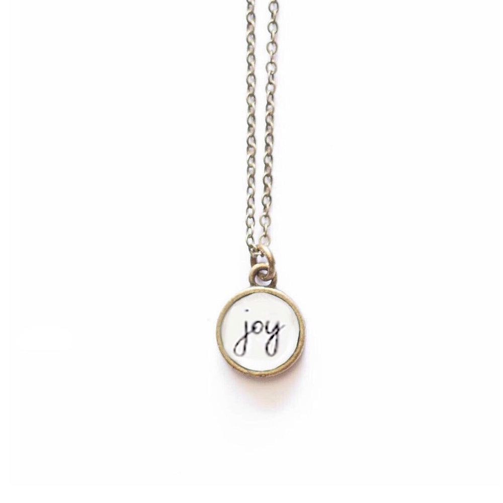 Joy Necklace by The Vintage Sparrow
