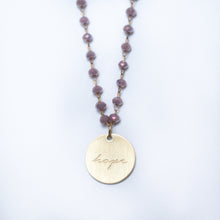 Load image into Gallery viewer, Serenity Stone Lilac Necklace