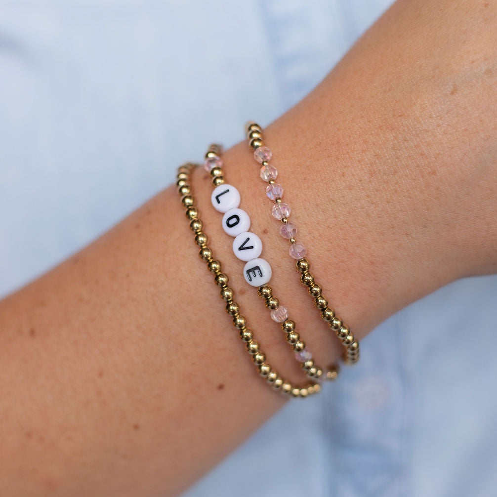 Vintage Sparrow Jewelry Love Stack Bracelet