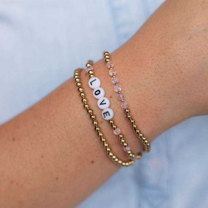 Vintage Sparrow Jewelry Love Stack Bracelet