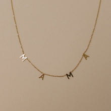 Load image into Gallery viewer, Mama Letter Necklace