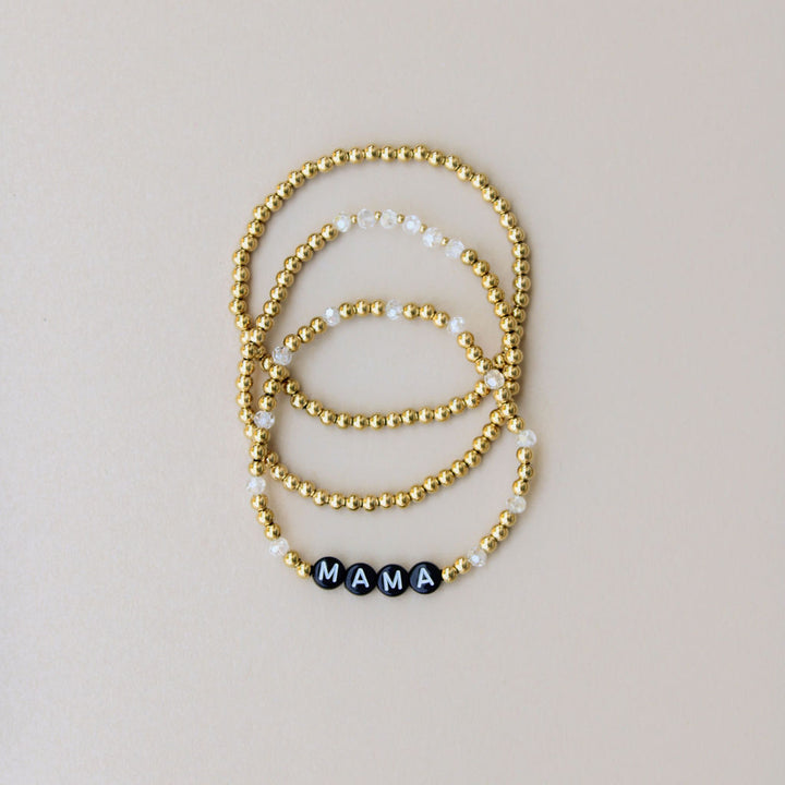Vintage Sparrow Jewelry Mama Stacked Bracelet