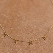 Load image into Gallery viewer, Mama Letter Necklace