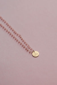 Serenity Stone Pink Necklace