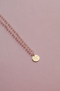 Serenity Stone Pink Necklace