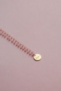 Serenity Stone Pink Necklace