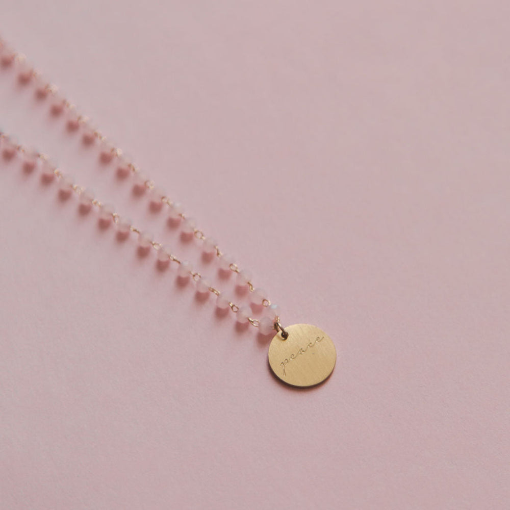 Vintage Sparrow Jewelry Serenity Stone Necklace