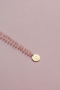 Serenity Stone Pink Necklace
