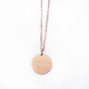 Pray Pendant