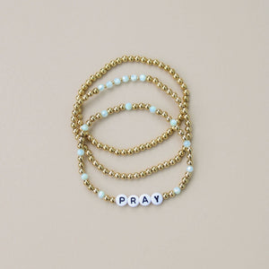 Pray Bracelet Stack