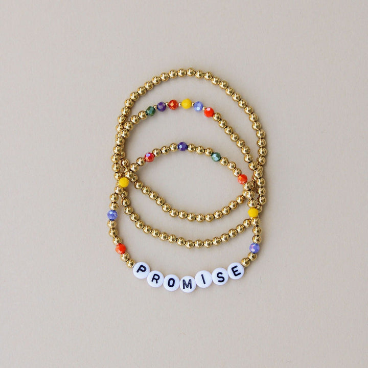 Vintage Sparrow Jewelry Promise Stack Bracelet