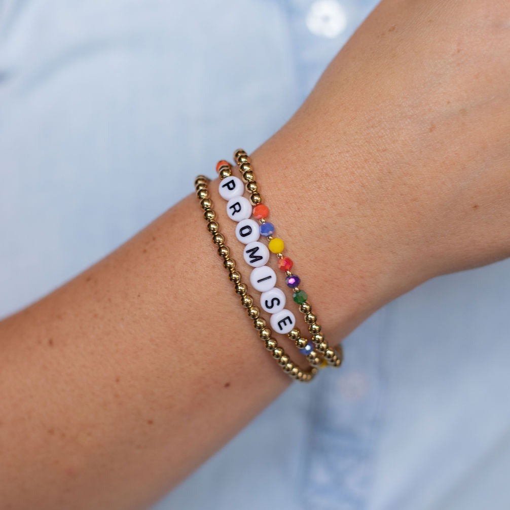 Vintage Sparrow Jewelry Promise Stack Bracelet