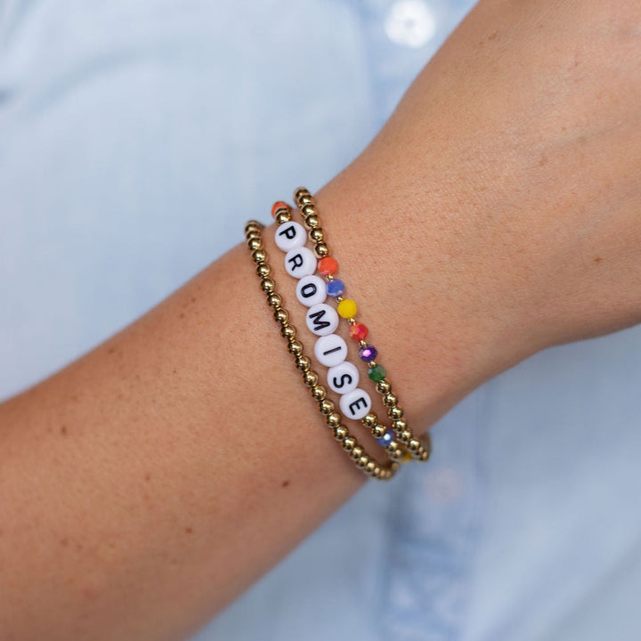 Vintage Sparrow Jewelry Promise Stack Bracelet