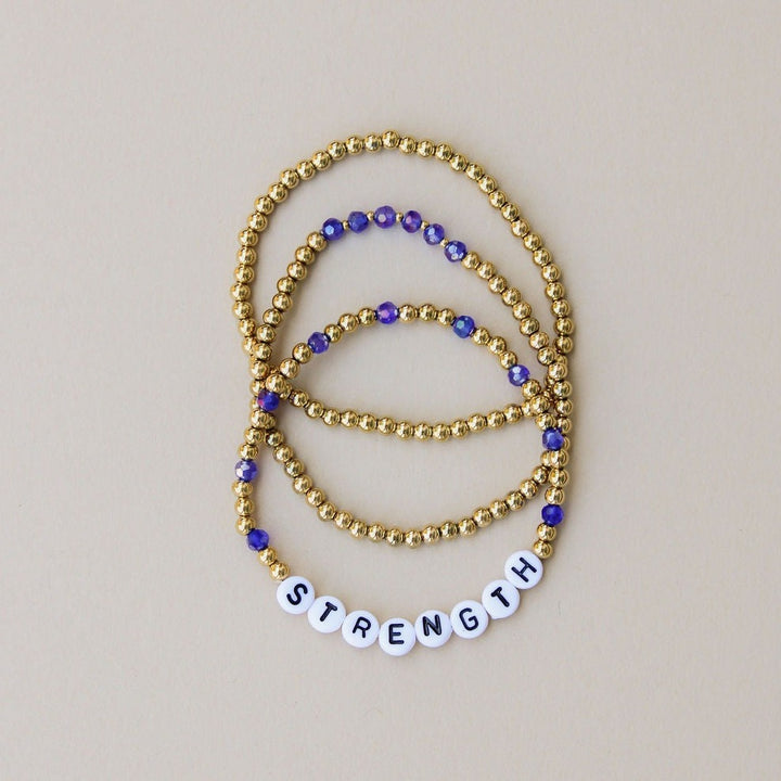 Vintage Sparrow Jewelry Strength Stack Bracelet