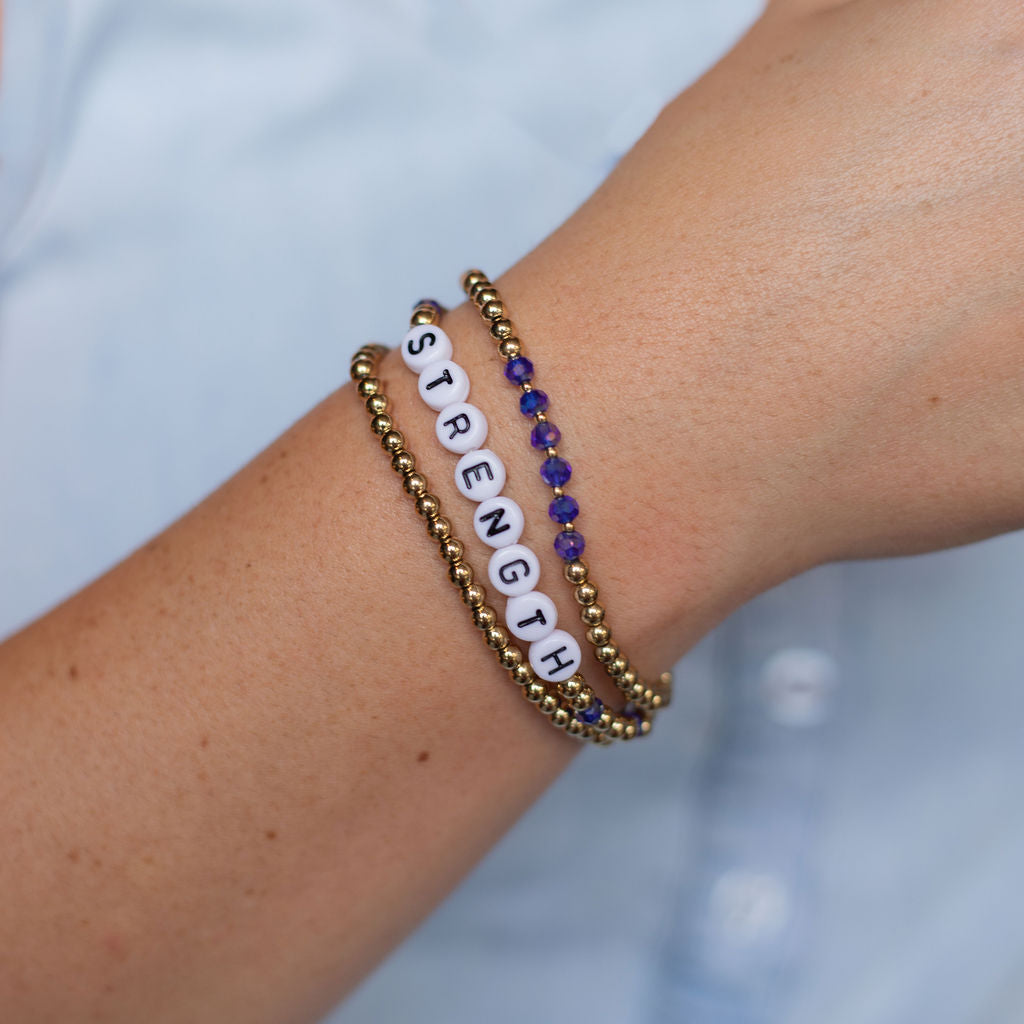 Vintage Sparrow Jewelry Strength Stack Bracelet