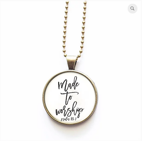 Made to Worship Necklace by The Vintage Sparrow