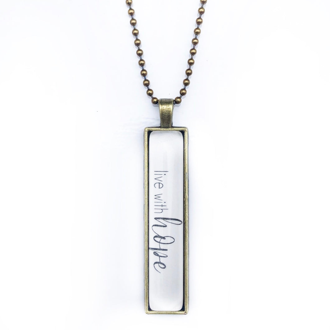 Live With Hope Necklace